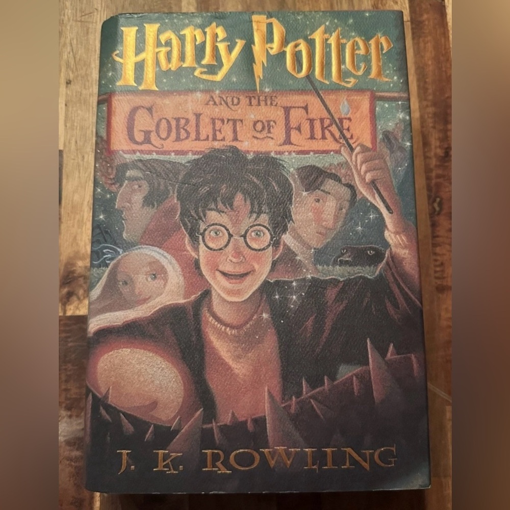 Harry Potter and the Goblet of Fire First Edition Misprint Hardback Book